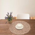 thumbnail image 1 of Tapis de Table Rond Léger et Creux Bird's Like pour Table de Salle à Manger, Ensemble de 2 Petites Tables Rondes pour Dîner, Ensemble de 4 Centres de Table Ronds, 1 of 3