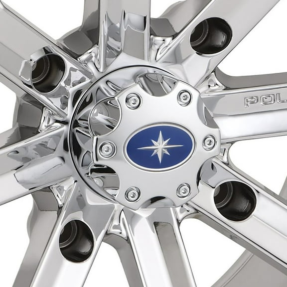 Polaris 1522243-410 Genuine OEM Luster Hexlr Hubcap Fusion Base RZR Sportsman Ranger Part