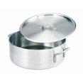thumbnail image 1 of Crestware Extra Heavy Weight Aluminum Braziers with Pan Covers, 20 Quart, Silver, 1 of 1