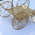 thumbnail image 6 of BalsaCircle 14 in Gold 2 Tier Cinderella Carriage Cupcake Dessert Display Stand Party Events Decorations, 6 of 8