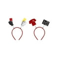 thumbnail image 4 of Aro de pelo para fiesta de fútbol, diadema de fútbol, , suministros para fiestas, accesorio de foto Uniformes y Rojo Amarillo BLESIY sombreros de cosplay, 4 of 8