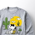 thumbnail image 3 of Peanuts - Snoopy & Woodstock - Toddler And Youth Long Sleeve Graphic T-Shirt, 3 of 6