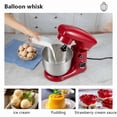 thumbnail image 6 of SeaSpark 3in1 Stand Mixer, Tilt-Head 10-Speed Kitchen Electric Stand Mixer, 5.5 QT Food Mixer with Dough Hook, Beater, Whisk, Red, 6 of 8
