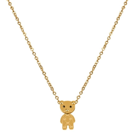 

Bear Pendant Necklace Classic Necklace Clavicle Chain for Women Friendship