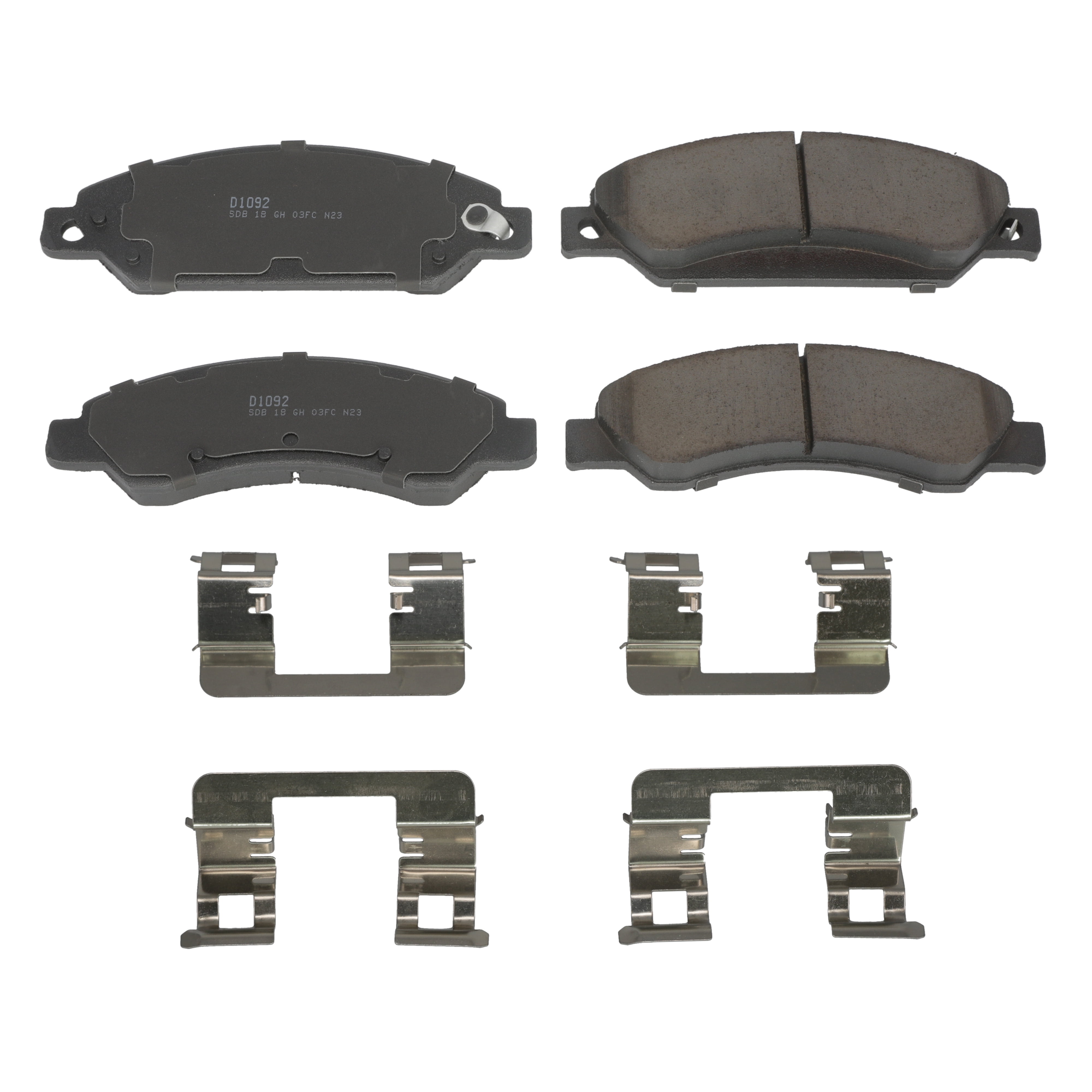Winstop Brake Pad Set, Front WS.1092.0.C, Chevrolet Tahoe 2007