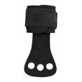 thumbnail image 3 of Correas de muñeca para levantamiento de pesas, 3 agujeros, agarres de mano para levantamiento de pesas, fitness y culturismo Negro, 3 of 8