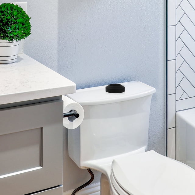 KALLORY Toilet Washers Sello De Goma Negro Para Y De Inodoro Con Instalación Fácil Y Duradera