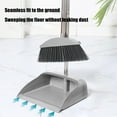 thumbnail image 5 of 36 inch Broom and Dustpan Set, Brush Head Adjustable Long Handle Standing Dustpan Set, with Dust Pan Teeth to Clean Pet Hair, Easy Sweeping for Home Kitchen Office Lobby, 5 of 7