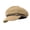 Khaki, variant on Punk Stylish Cabbie Hat for Men Women Dark Cabbie Cap Unisex Headwear Autumn Winter Hat for Daily Wear