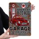 thumbnail image 5 of Letrero Hojalata Metal Hot Rod Pintura Hierro Rectangular Pared para Y Bar 20x30cm, 5 of 9