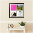 thumbnail image 2 of ArtToFrames Collage Photo Picture Frame with 4 - 10x10" Openings, Framed in Black with Ivory and Black Mats (CDM-3926-1593), 2 of 8