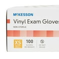 thumbnail image 4 of McKesson Vinyl Exam Gloves, Powder-Free, Disposable Medical Glove - XS, 100 Count, 1 Box, 4 of 6