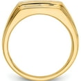 thumbnail image 2 of 14K Yellow Gold Diamond 6-Stone Mens Ring (Size 10) Made In India rm5793-025-ya, 2 of 5