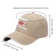 thumbnail image 4 of CANADA Flag Sunhat Trucker Hat Histón Papá Ajustable La Béisbol Canadá No Está Transpirable Cómodo para Al Aire Libre, 4 of 9
