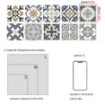 thumbnail image 4 of Cipaher Pelar y Pegar Baldosas Vinilo Pegar Baldosas para Baño Cocina Impermeable Pegatinas de Pared, 4 of 5