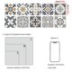 thumbnail image 4 of Cipaher Pelar y Pegar Baldosas Vinilo Pegar Baldosas para Baño Cocina Impermeable Pegatinas de Pared, 4 of 5