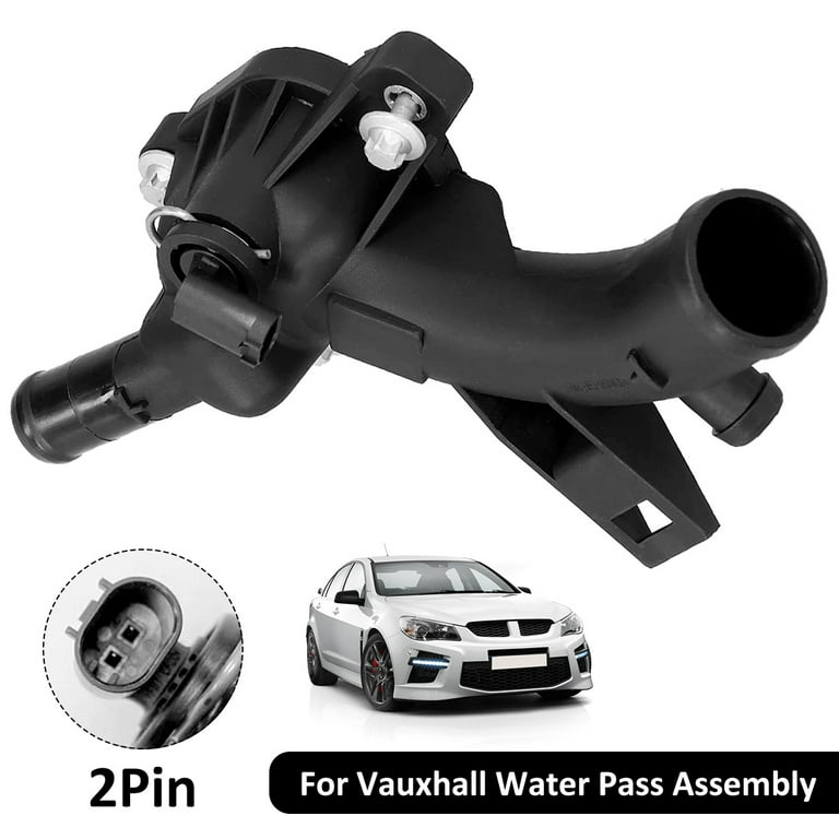 Atopoler Engine Coolant Water Outlet Fit for Adam/Astra J/Meriva B Original  Equipment Heat Resistant Plastic Coolant Flange Water Outlet Replacement Car  Accessories 