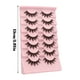 thumbnail image 3 of Pestañas Estilismo Natural Anime Pestañas Slim Mink Pestañas Postizas Espinosas 3D Pestañas Rizadas (7 Pares), 3 of 8