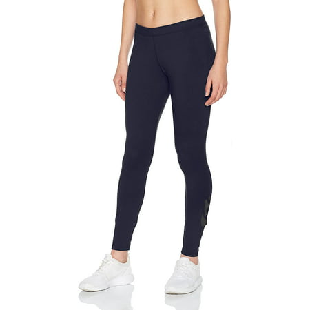 Nike Womens Sportswear Leg-A-See Tights, Obsidian/ Black Size X-Small