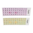 thumbnail image 3 of Keyboard Stickers, English Language PVC Keycaps Stickers with Coating for 10in to 17in Laptop PC Keyboards, 3 of 7