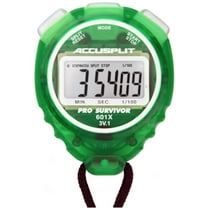 Accusplit A601X Pro Survivor Stopwatches with Special Million Cycle Switches