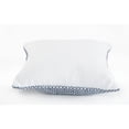 thumbnail image 2 of LR Home Insignia Cotton Pillow Set of 4 in Blue/White, 18" x 18", 2 of 7