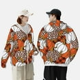 thumbnail image 4 of Kdxio Various Pumpkins Print Women Men Sun Protection UPF 50+ Jackets Zip Up Long Sleeve Hoodie Hiking Lightweight with Pockets, 4 of 7