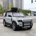 thumbnail image 1 of 2022 New 1/24 Land Rover Defender Alloy Car Model Diecast Metal Toy Off-road Vehicles Car Model Simulation Collection Kids Gifts-colorsilvery, 1 of 2