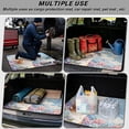 thumbnail image 3 of COEQINE Trunk Liner for SUV, Anti-Slip Cargo Mat Car Boot Protection Dust-proof Dog Seat Cover Fit for SUV, Sedan, Truck, 29 x 39 Inches, Dreamy Cat Butterfly Floral, 3 of 7