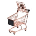 thumbnail image 1 of MasteelfCA Shopping Cart Shape Makeup Sponge Holder Makeup Powder Puff Drying Rack, 1 of 8