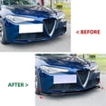 thumbnail image 4 of Front Bumper Lip Spoiler, Increased Stability Stylish Look Improved Downforce Front Bumper Lip Spoiler Diffuser Protector  for Giulia 952 2015 To 2022, 4 of 7