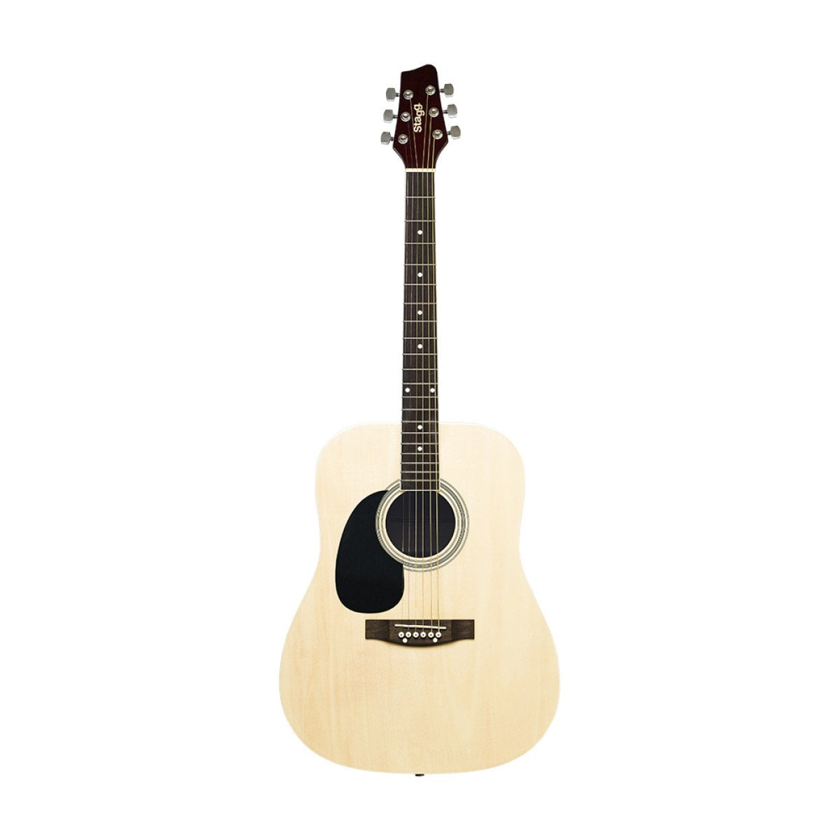 Stagg 24976 4-4 Scale Dreadnought Acoustic Guitar - Natural