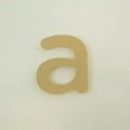 thumbnail image 4 of Package of 1, 10 Inch X 1/2" Thickness MDF Letter a in The Gotham Rounded Font, Thick, Lower Case for Art & Craft Project, Made in USA, 4 of 4