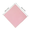 thumbnail image 2 of OUNONA 12 Pcs Serviettes de Table Roses Lavables en Coton Serviettes Douces pour la Maison et les Fêtes, 2 of 6