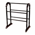 thumbnail image 1 of Frenchi Home Furnishing Quilt Rack, Dark Cherry, 1 of 4
