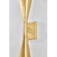 thumbnail image 2 of 455-02-VB-Corbett Lighting-Barcelona - 11W 2 LED Wall Sconce-22.75 Inches Tall and 4.25 Inches Wide-Vintage Brass Finish, 2 of 2