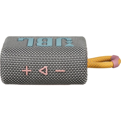 Restored JBL JBLGO3GRYAM-Z Go 3 Portable Bluetooth Wireless Speaker, Gray (Refurbished)