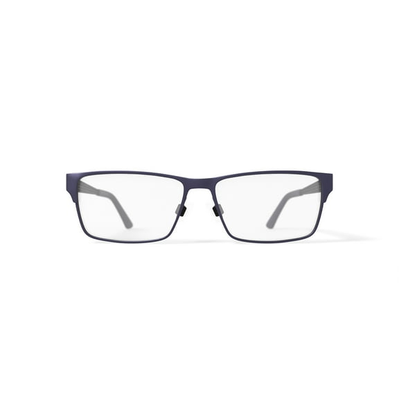 Phat Farm Men’s HV705 Square Prescription Eyeglasses with Case, Navy
