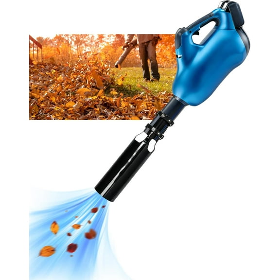 Leaf Blower Air Booster - Turbo Booster Leaf Blower Attachment Designed Based on Venturi Effect, The 2nd Gen Airflow Amplifier - Doubling up The Amount of Air of Your Leaf Blowers (Black, 1 Pack)