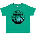 thumbnail image 3 of Inktastic Dad's Hiking Buddy with Mountains and Trees Boys or Girls Baby T-Shirt, 3 of 5