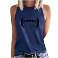 thumbnail image 2 of Boovnll Débardeurs pour Femmes, T-Shirt Sans Manches à Col Rond Imprimé Mode pour Femmes, Débardeur pour Femmes, 2 of 4