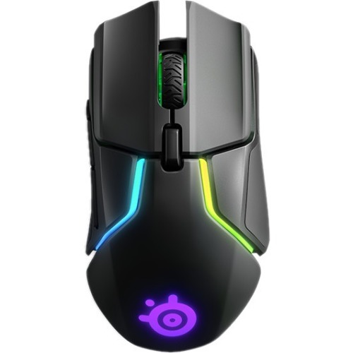 SteelSeries Rival 650 Quantum Wireless Gaming Mouse - Rapid Charging Battery - 12, 000 Cpi Truemove3+ Dual Optical Sensor - Low 0.5 Lift-Off Distance - 256 Weight Configurations - 8 Zone RGB Lighting - image 2 of 8