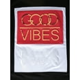 thumbnail image 4 of Hat and Beyond Men's Raised 3D Image Print "Good Vibes" Crew Neck Tee Shirt, 4 of 7