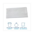thumbnail image 2 of Boardwalk Z7660HNKX02 38 in. x 60 in. 60 gal. 13 mic High Density Industrial Can Liners Flat Pack - Natural (200/Carton), 2 of 7