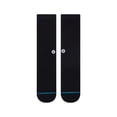 thumbnail image 2 of Crew Sock Stance para hombre ICON Crew Crew, color negro, talla L, 2 of 3