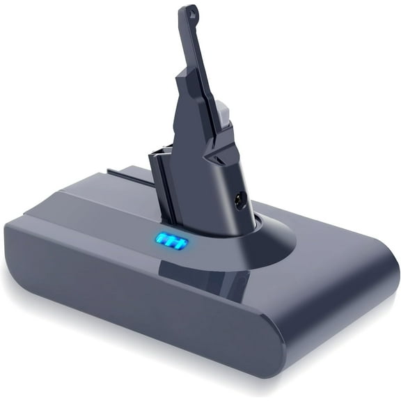 Compatible with Dyson V8 Battery Replacement, Compatible with Dyson V8 Series SV10 V8 Animal V8 Absolute V8 Motorhead - 21.6V 4.5Ah V8 Lithium Vacuum Replacement Battery | 500  Cycles, 3-LED Indi