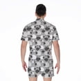 thumbnail image 2 of Doodle Sheep Pattern Short Sleeve Men'S Rompers Casual Summer Jumpsuits Outfit, 2 of 4
