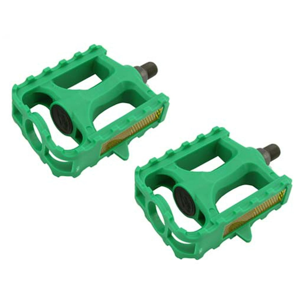 M.T.B Pedals 861 1/2" Green. Bike pedals, bicycle pedal, for lowrider