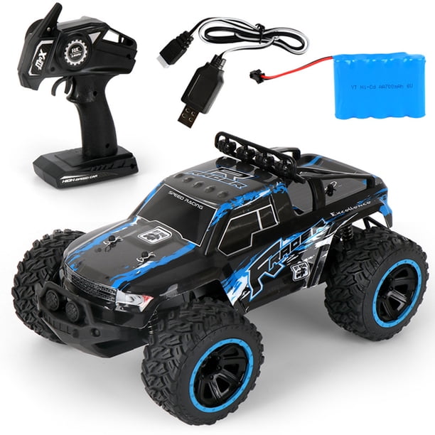 1/14 escala 2WD 25 km/h todo terreno todoterreno RC Monster Truck Crawler 24 GHz coches JShteea libre de BPA