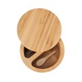 thumbnail image 2 of Thinsony Spice Box 2 Slots Seasoning Container Sugar Salt Pepper Jar with Mini Spoons Portable Cooking Picnicking Kitchen Supplies, 2 of 6